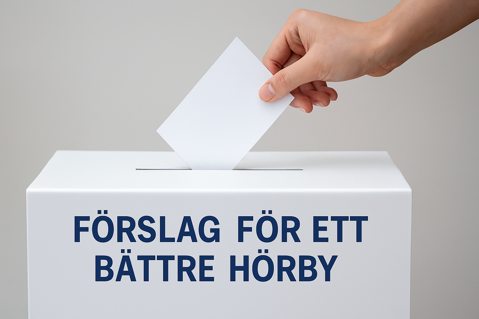 Vill du vara med och påverka Hörbys framtid?